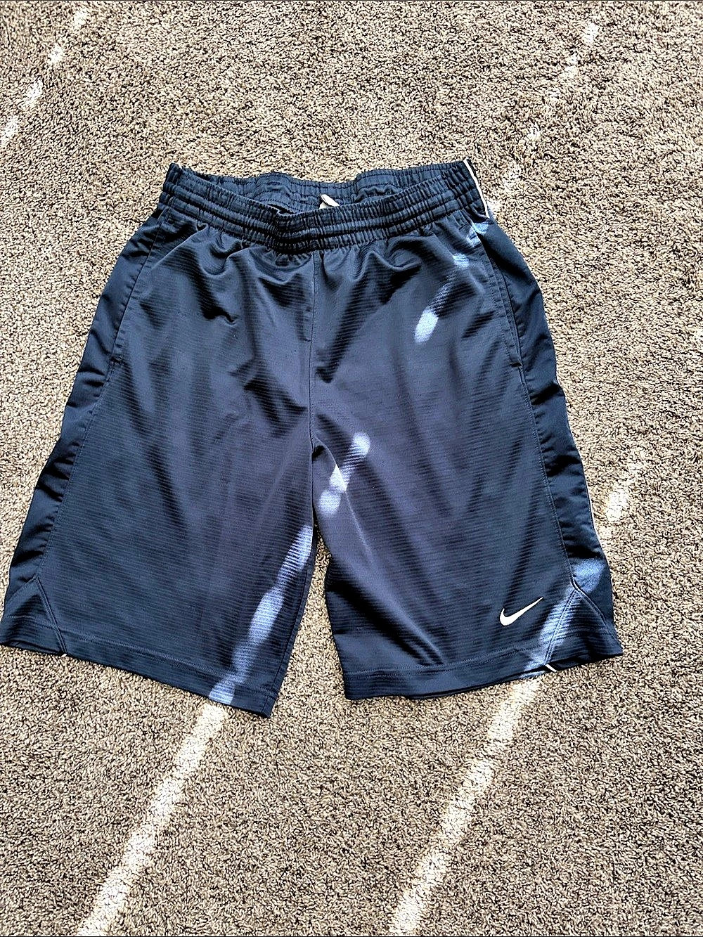 Nike Dri-FIT Mesh Basketball Shorts in navy